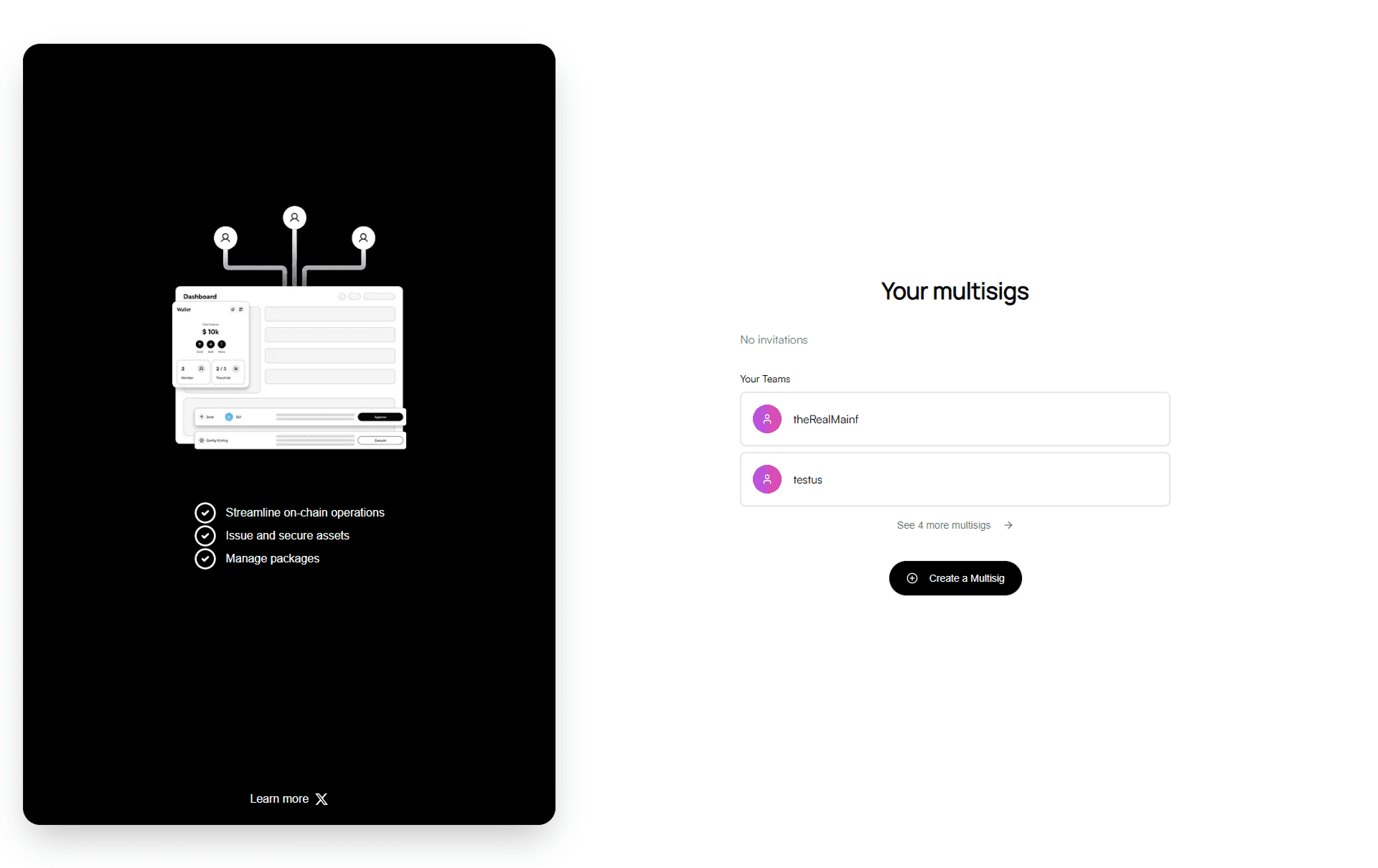 Account Tech Multisig